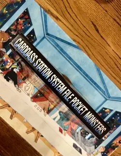 Pokemon Carddass Station System File Japanese Vintage Binder Pikachu Charizard - Image 3