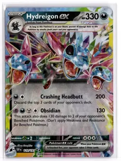 Hydreigon ex 119/191 Double Rare Surging Sparks Pokemon Holo Near Mint - Image 1