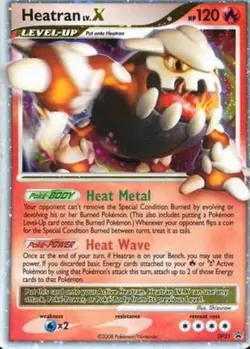 Heatran LV X Promo Holo - DP31 - Pokemon Promos Holofoil PL/MP, English Pokemon - Image 1