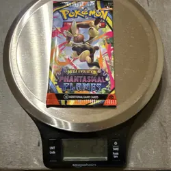 POKEMON MEGA EVOLUTION Phantasmal Flames Booster Pack WEIGHTED HEAVY 23 WOW!!! - Image 2
