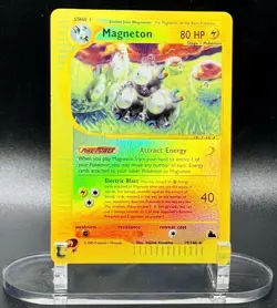 Magneton 19/144 Reverse Holo Pokemon Skyridge 2003 Wotc Vintage LP/NM - Image 2