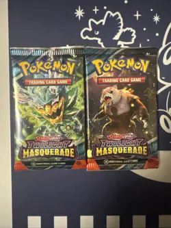 Pokemon TCG: Scarlet and Violet Twilight Masquerade Booster Packs X2 - Image 1