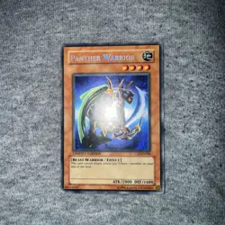 Panther Warrior CT2-EN006 2005 Limited Edition Secret Rare Yu-Gi-Oh! NM - Image 1