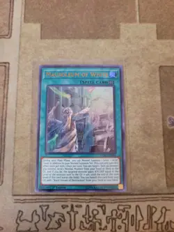 YUGIOH MAUSOLEUM OF WHITE LCKC-EN036 ULTRA 1ST ED NM 1996 - Image 1