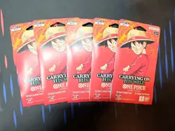 🧭5x ENGLISH One Piece CCG Carrying On His Will Sleeved Booster Pack OP-13🏴 - Image 1