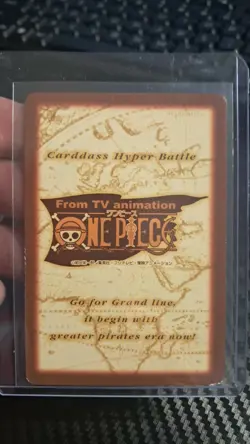 BANDAI One Piece Hyper Battle LUFFY FLAG C146 EARLY CARD VINTAGE 1ST TCG - Image 2