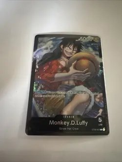 Monkey D. Luffy - ST08-001 Leader Foil - Starter Deck 8 - One Piece NM - Image 1