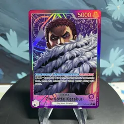 One Piece Charlotte Katakuri (Alternate Art) OP11-062 Leader Alt Art NM - Image 1