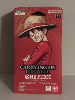 One Piece TCG: Carrying On His Will Sleeved Booster OP-13 English (LOT OF 10) - Image 2