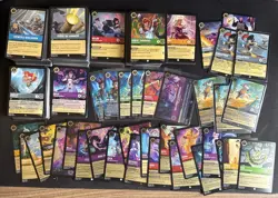Disney Lorcana uber 400 Karten Sammlung Set 9 Bulk Promos Foils Deutsch - Image 1