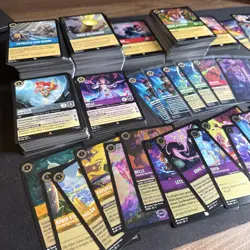 Disney Lorcana uber 400 Karten Sammlung Set 9 Bulk Promos Foils Deutsch - Image 3