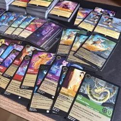 Disney Lorcana uber 400 Karten Sammlung Set 9 Bulk Promos Foils Deutsch - Image 4