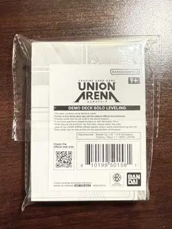 Union Arena Solo Leveling Demo Deck Sealed English Sung Jinwoo - Image 2