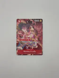 Monkey.D.Luffy - P-006 (Winner Pack Vol. 1) P-006 One Piece Promotion Cards NM - Image 1