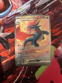Pokemon TCG Salamence EX Journey Together Special Illustration Rare Card 187/159 - Image 1