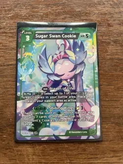 Cookie Run Braverse TCG Sugar Swan Cookie ULTRA RARE Card BS4-053 ENG - Image 1