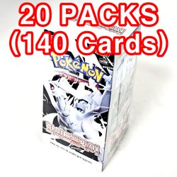 BOX(140 Cards)White Flare+Random Pokemon TCG Cards Booster Factory Sealed KOREAN - Image 2