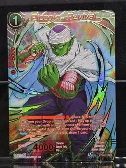 Piccolo Revival BT28-012 SPR Gold Dragon Ball Super Masters Card Prismatic Clash - Image 1