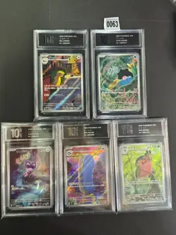 5Pcs AR scombo set Pokemon Card Japanese NM Pyxis 10 - Image 1