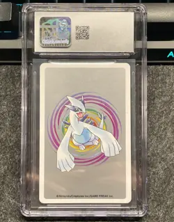 Sudowoodo 185 Pokemon Poker Playing Card 1999 Japan Lugia Silver CGC 8.5 - Image 2