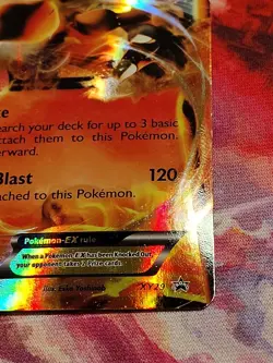 Pokemon Tcg Charizard EX XY29 Black Star Holo Rare Card 2014 - Image 4