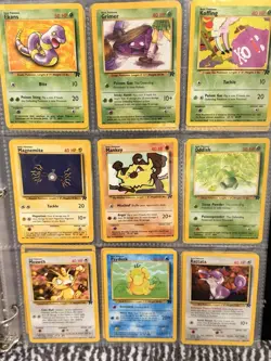 39x Vintage Team Rocket Pokemon Cards Lot LP-HP WOTC Dark Pokemon + Holo - Image 5