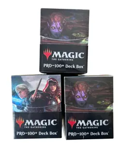 Ultra PRO Magic The Gathering PRO-100+ Deck Boxes Set Of 3 100 Card Standard - Image 1