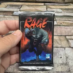 Rage The Werewolf: Booster pack 12 Limited Edition cards / NEW 1995 unopened - Image 1