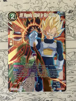 SS Vegeta Might in the Making Foil EX19-04 EX Dragon Ball Super Card Anniversary - Image 1