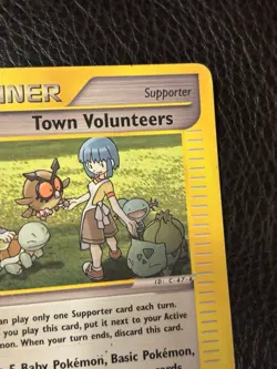 Pokemon TCG Town Volunteers Trainer Aquapolis Card 136/147 Uncommon - Image 3