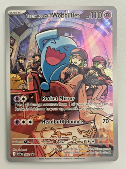 Team Rocket's Wobbuffet 203 Sv: Scarlet & Violet Promo Cards Holo - Image 1
