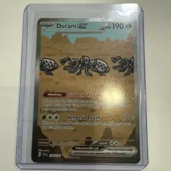 Pokemon TCG Durant EX Surging Sparks Holo Special Illustration Rare Card 236/191 - Image 1