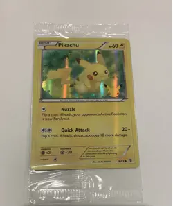 Pokemon Pikachu 20th anniversary Promo Card 26/83 XY Generations BrandNew/Sealed - Image 1