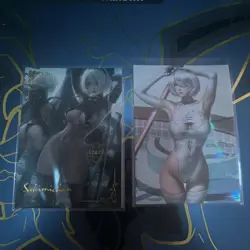 Nier Automata YoRHa 2B Goddess Story Anime Card LOt 2 - Image 1