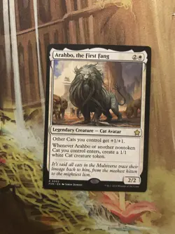 ​Arahbo, the First Fang - Foundations - Near Mint EN MTG​ - Image 1