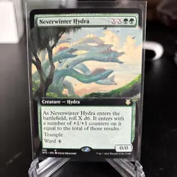 Neverwinter Hydra NM Forgotten Realms commander rare green Never Played - Image 1