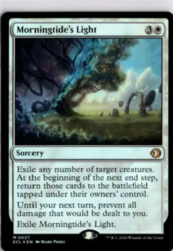 MTG ECL *Foil Morningtide's Light 27 M NM Lorwyn Eclipsed NR! - Image 1
