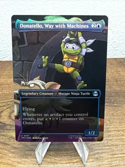Donatello, Way with Machines (Borderless) Teenage Mutant Ninja Turtles Foil - Image 1