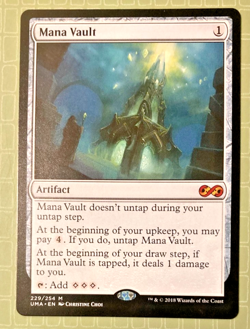 MANA VAULT - ULTIMATE MASTERS RARE - MTG: MAGIC THE GATHERING - Image 1