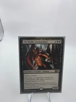 MTG Ob Nixilis, Unshackled-Core Set 2015 (M15)-#110/269-Rare-Regular-LP - Image 1