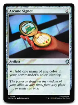 Arcane Signet #57 Teenage Mutant Ninja Turtles Foil - Image 1