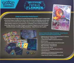 Pokemon Mega Entwicklung Fatale Flammen Top Trainer Box deutsch Sealed ETB - Image 2