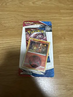 Lot of 3 Pokemon TCG Battle Styles Charmander Holo Promo Blister Booster Pack - Image 2
