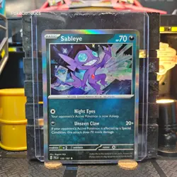 Sableye Paldea Evolved Holo Pokemon TCG 136/193 Scarlet & Violet Rare - Image 1