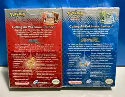POKEMON -EX RUBY & SAPPHIRE THEME DECKS (2003) SET OF 2 BRAND NEW/FACTORY SEALED - Image 2