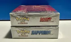 POKEMON -EX RUBY & SAPPHIRE THEME DECKS (2003) SET OF 2 BRAND NEW/FACTORY SEALED - Image 3