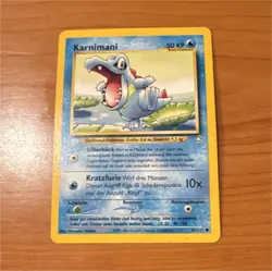 Pokemon Karnimani 81/111 Neo Genesis Common German 50 HP Basic Regular - Image 1
