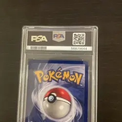 1999 Pokemon Base Set Poliwrath Holo Rare Unlimited TCG 13/102 PSA 8 - Image 5