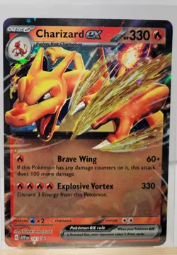 Charizard ex 161 Sv: Scarlet & Violet Promo Cards Holo Pokemon TCG - Image 1