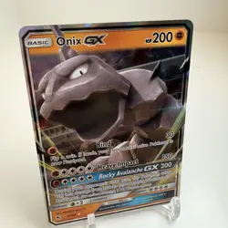 Onix GX 36/68 Pokemon Ultra Rare Holo English Sun & Moon Hidden Fates - Image 4